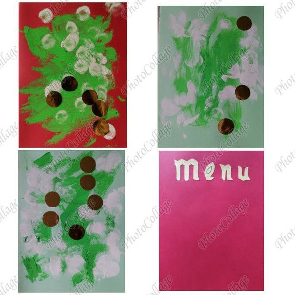 Les cartes "Menu"